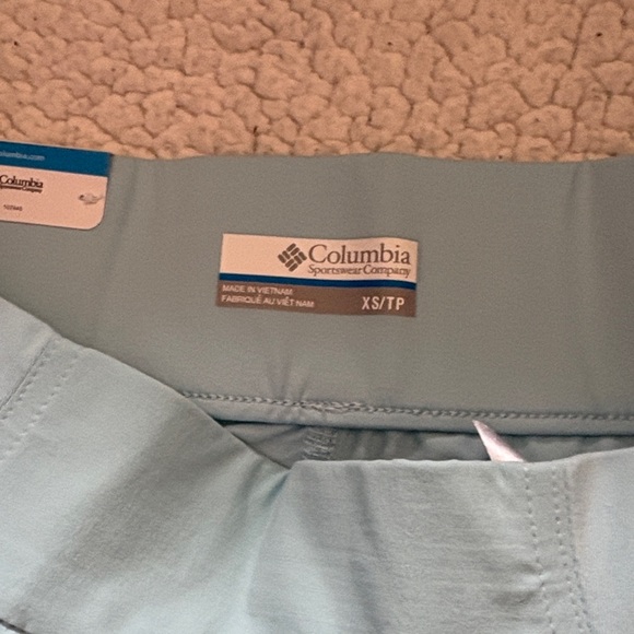 Columbia Light Blue Athletic Skirt with Side Drawstrings XS - Picture 5 of 8
